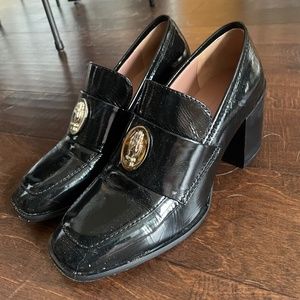 NOMASEI Trench Loafers in Black Patent Leather Size EU 40.5 US 9.5